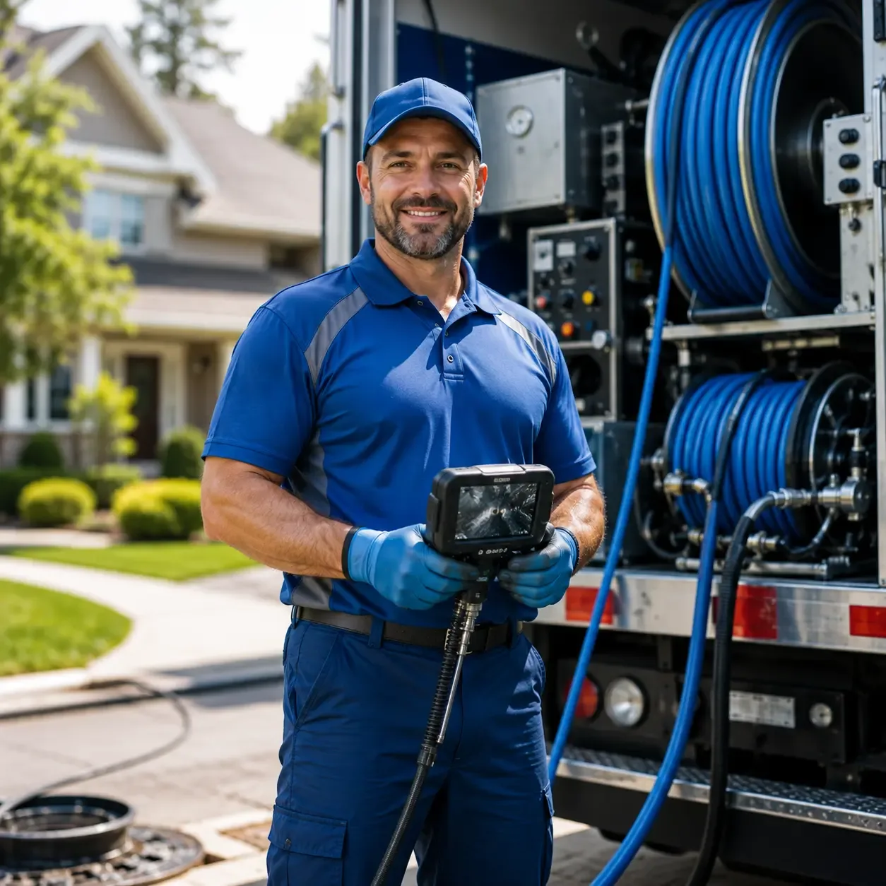 Local outdoor drain cleaning specialists in Goree, TX